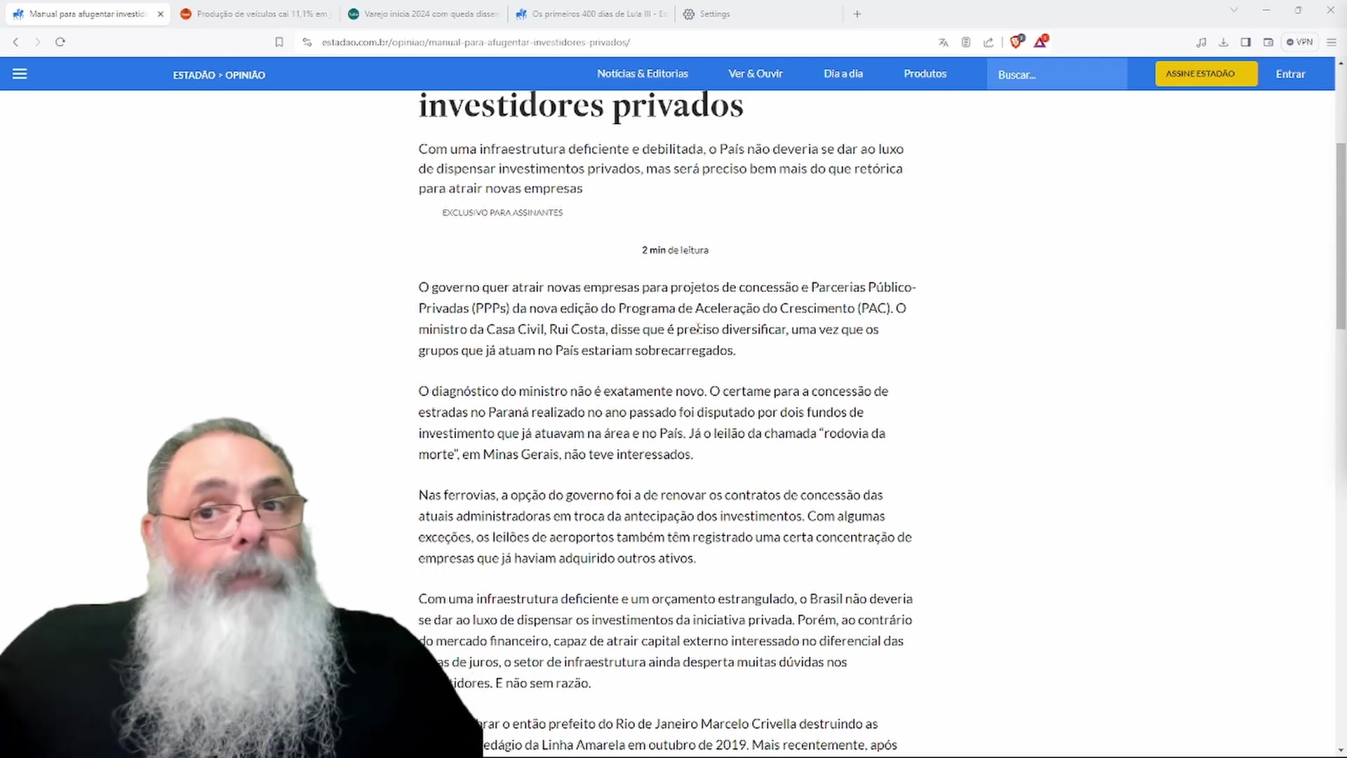 LULA Segue A CARTILHA De COMO EXPULSAR INVESTIDORES INTERNACIONAIS E