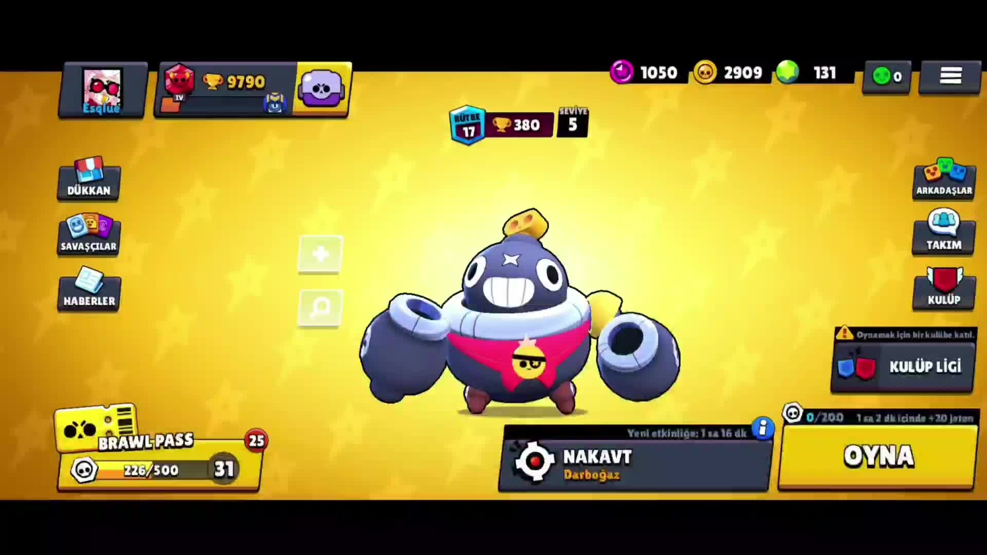 Brawl Stars Tick Nakavt COS TV