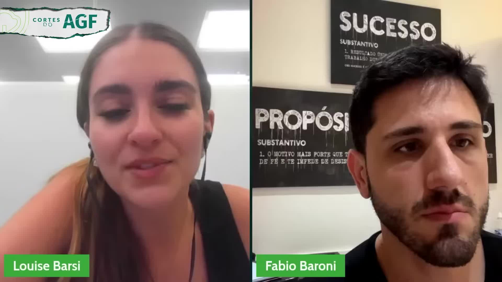 LOUISE BARSI E FABIO BARONI Comentam Seus ERROS No Mundo Dos