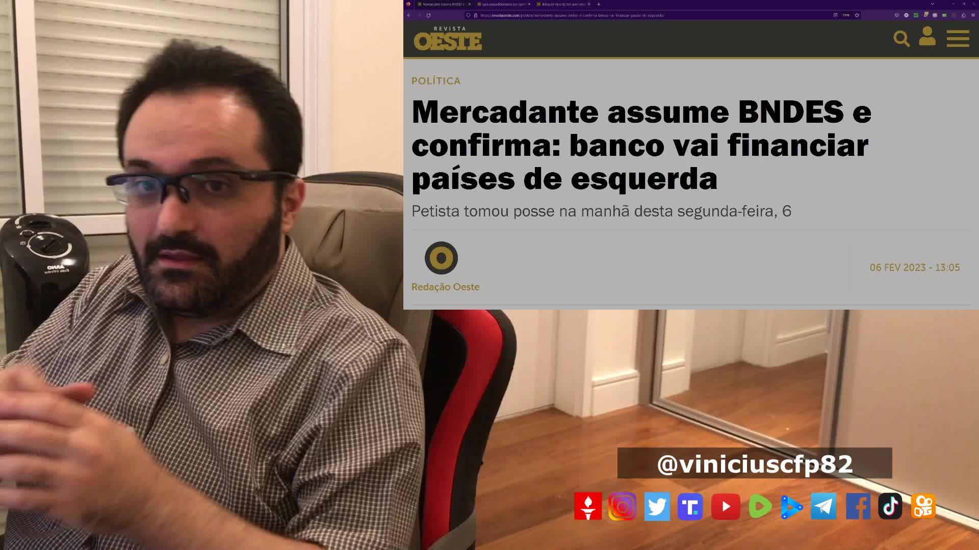 BNDES Vai Financiar Ditaduras Lula Segue Atacando O BC Bolsa Tem O