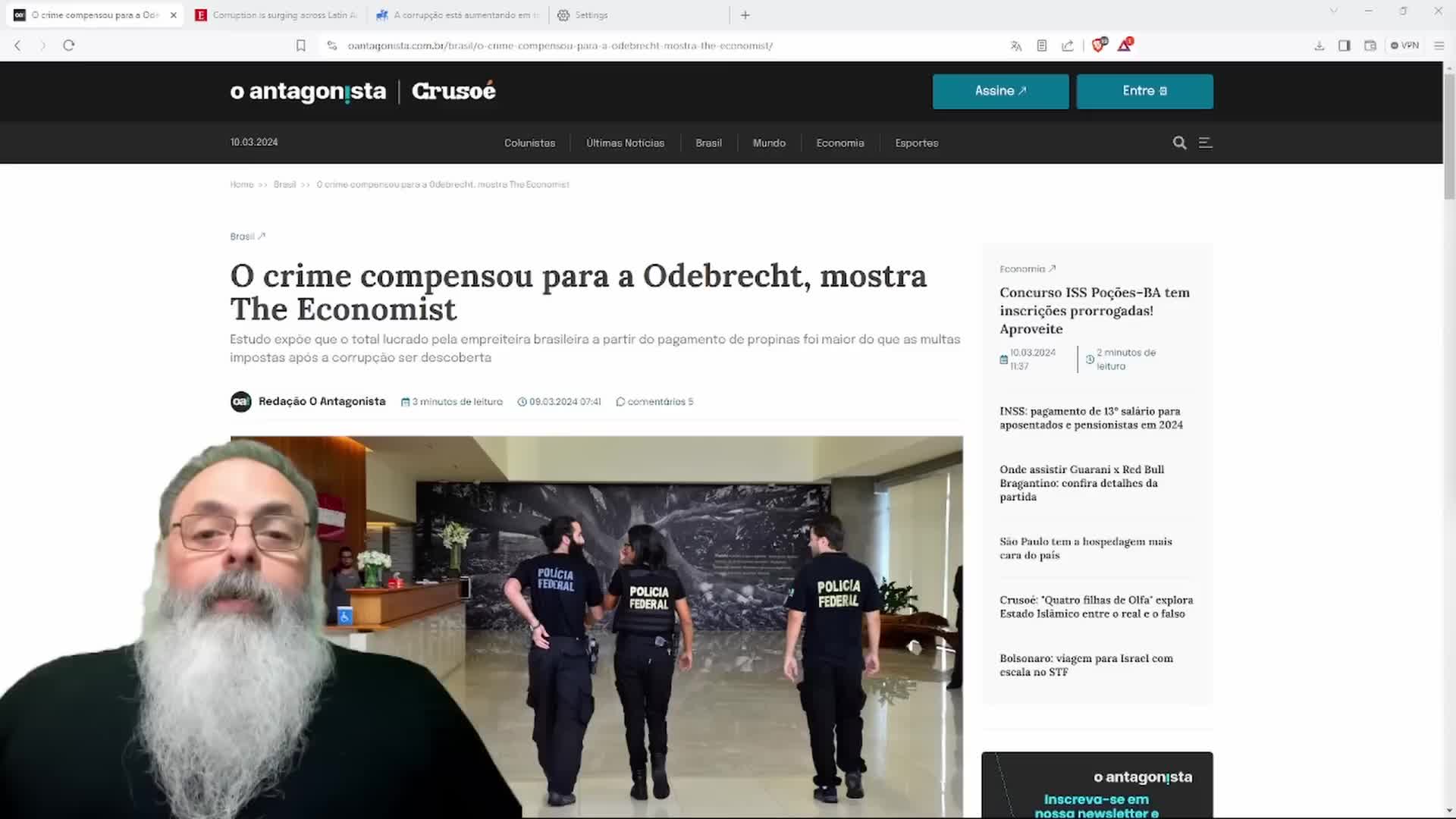 REVISTA tenta ENTENDER porque a CORRUPÇÃO EXPLODIU na AMÉRICA LATINA