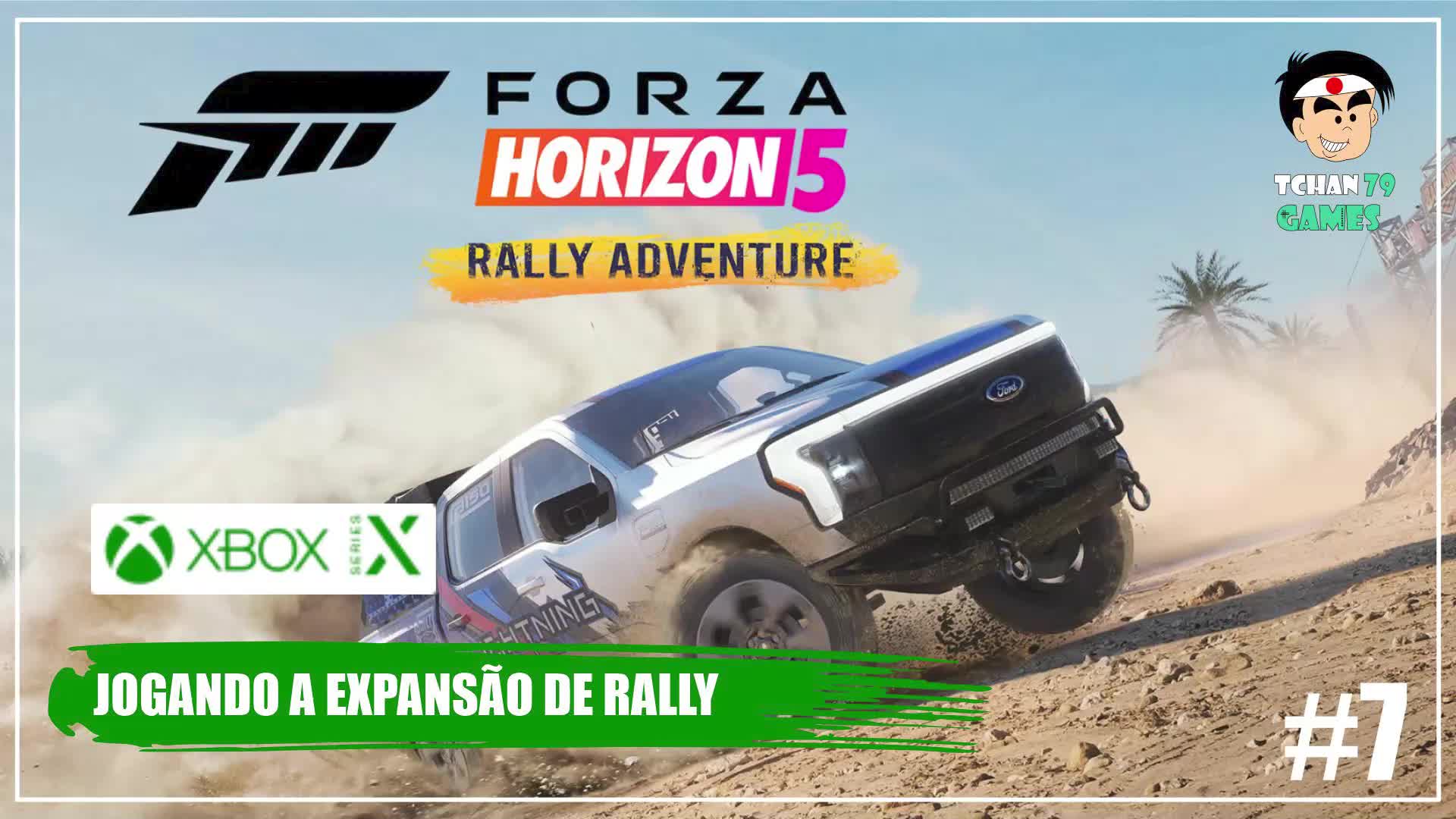 Forza Horizon 5 Rally Adventure Jogando a nova expansão de Rally COS TV