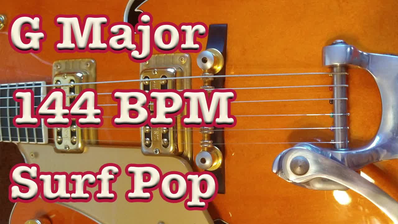 Rhythm Guitar - G Major Backing Track 144BPM Jam Track - Guitarra ...