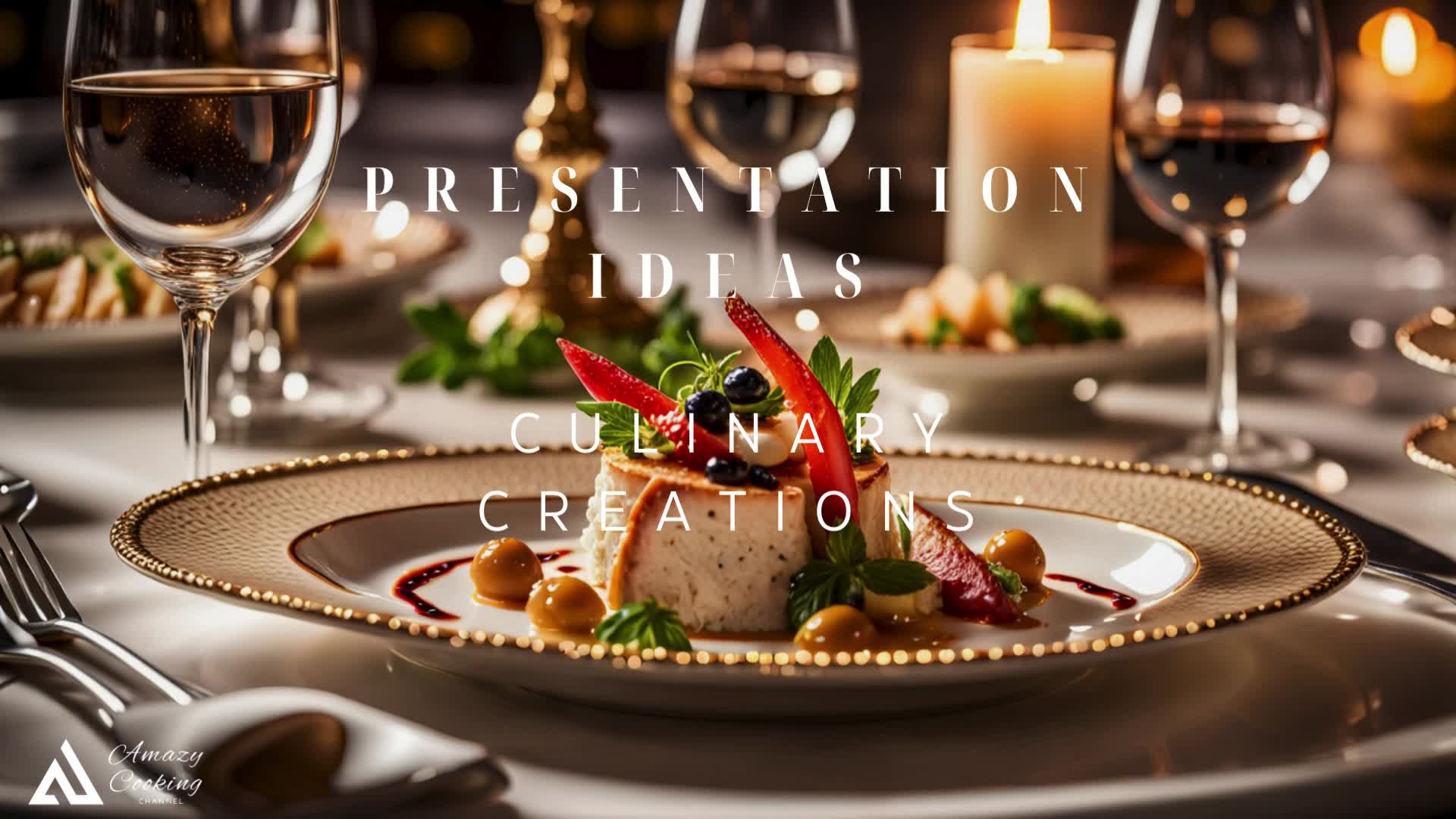 Presentation Ideas Culinary Creations by Amazy Cooking - COS.TV