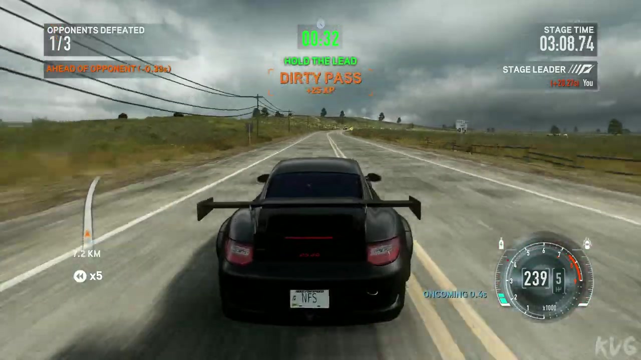 Need for Speed - The Run | Porsche 911 (997) GT3 RS 4.0 (RSR Replica Bodykit) 2011 - Gameplay - COS.TV