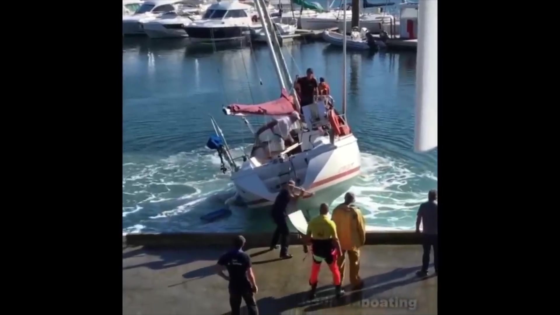 san diego yacht and boat show fail
