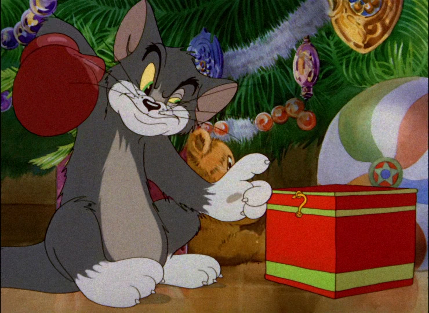 Том новый год. Том и Джерри ночь перед Рождеством. Tom and Jerry: the Night before Christmas (1941). Том и Джерри новый год. Том и Джерри Рождественские серии.