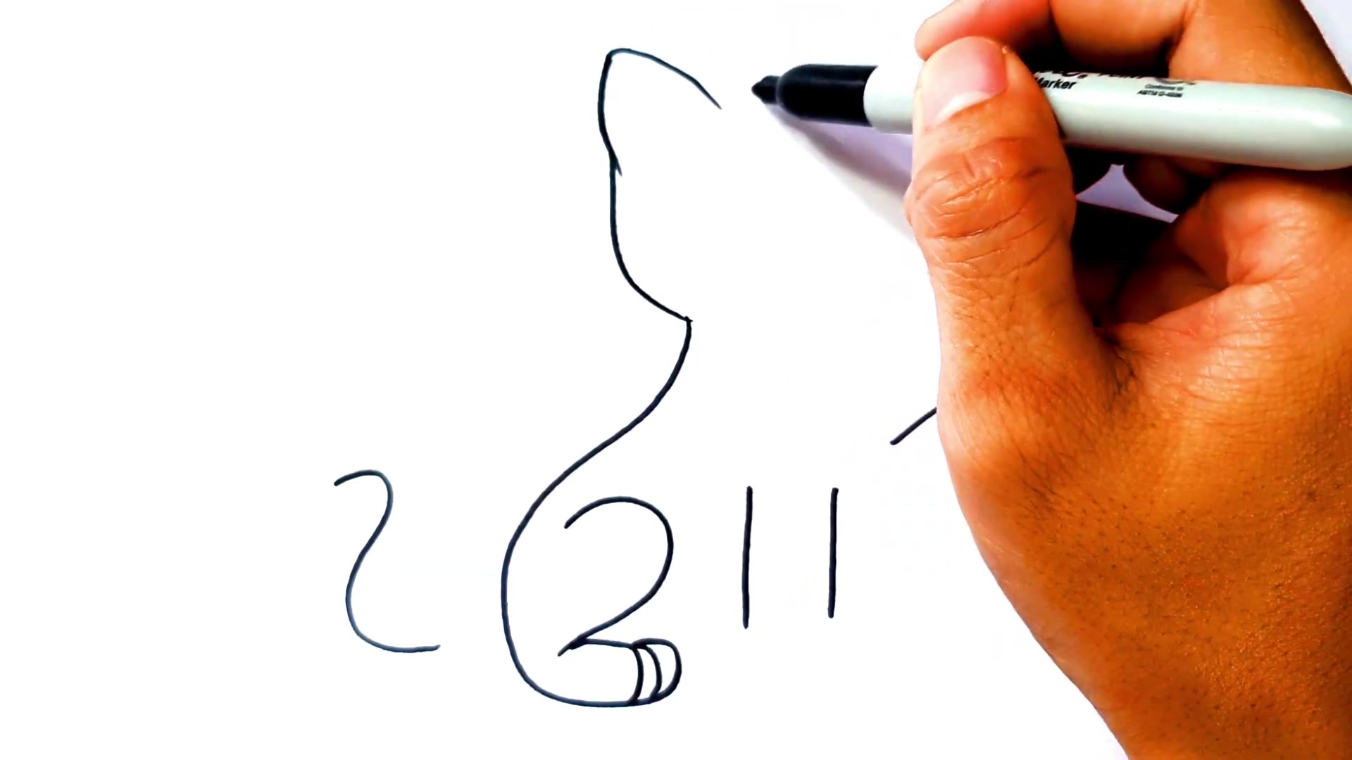 how-to-draw-a-cat-with-numbers-2211-easy-step-by-follow-cos-tv