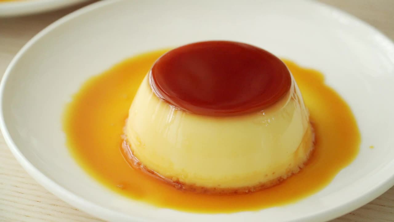 Caramel Custard Pudding - Creme Caramel - Cos.tv