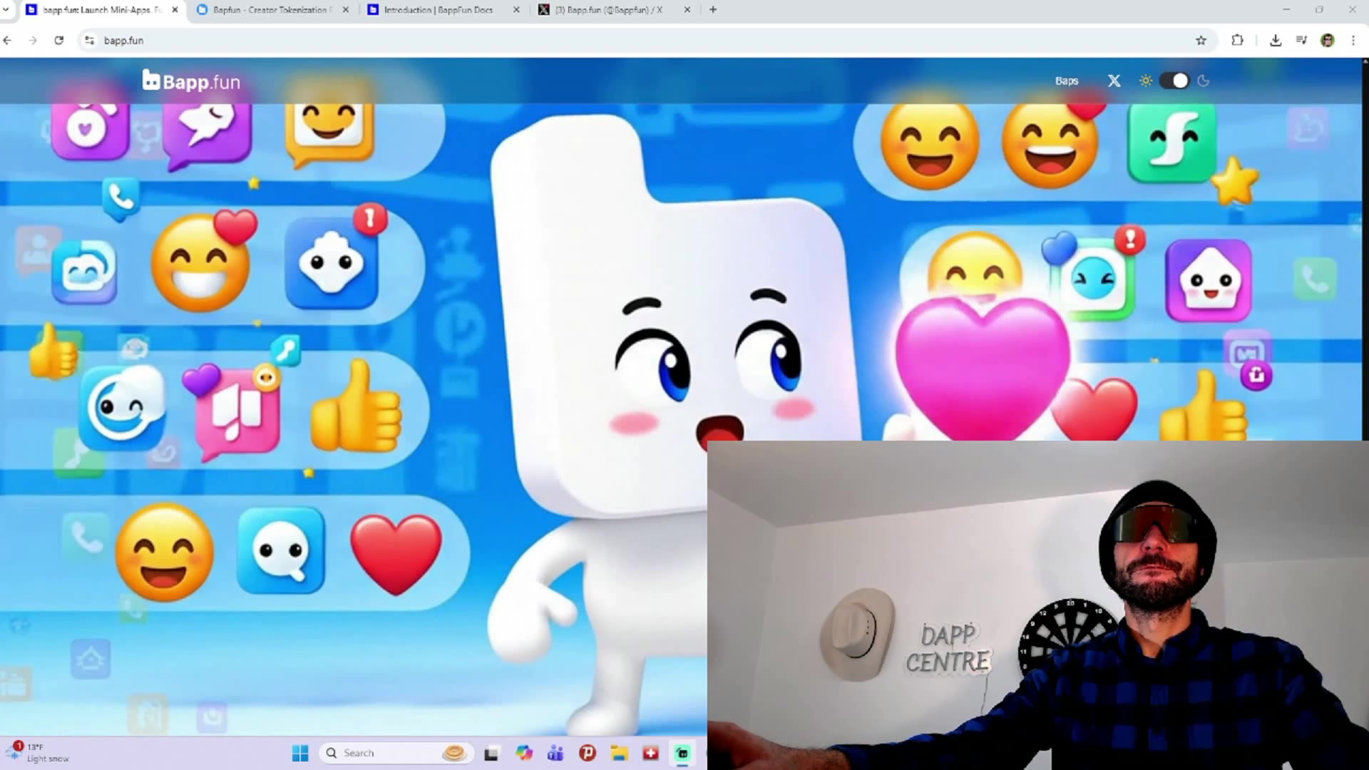 BAPP FUN 🔥BUILD & LAUNCH MINI APPS ON BASE BLOCKCHAIN! 🤑 $BAPP 🚀 - COS.TV