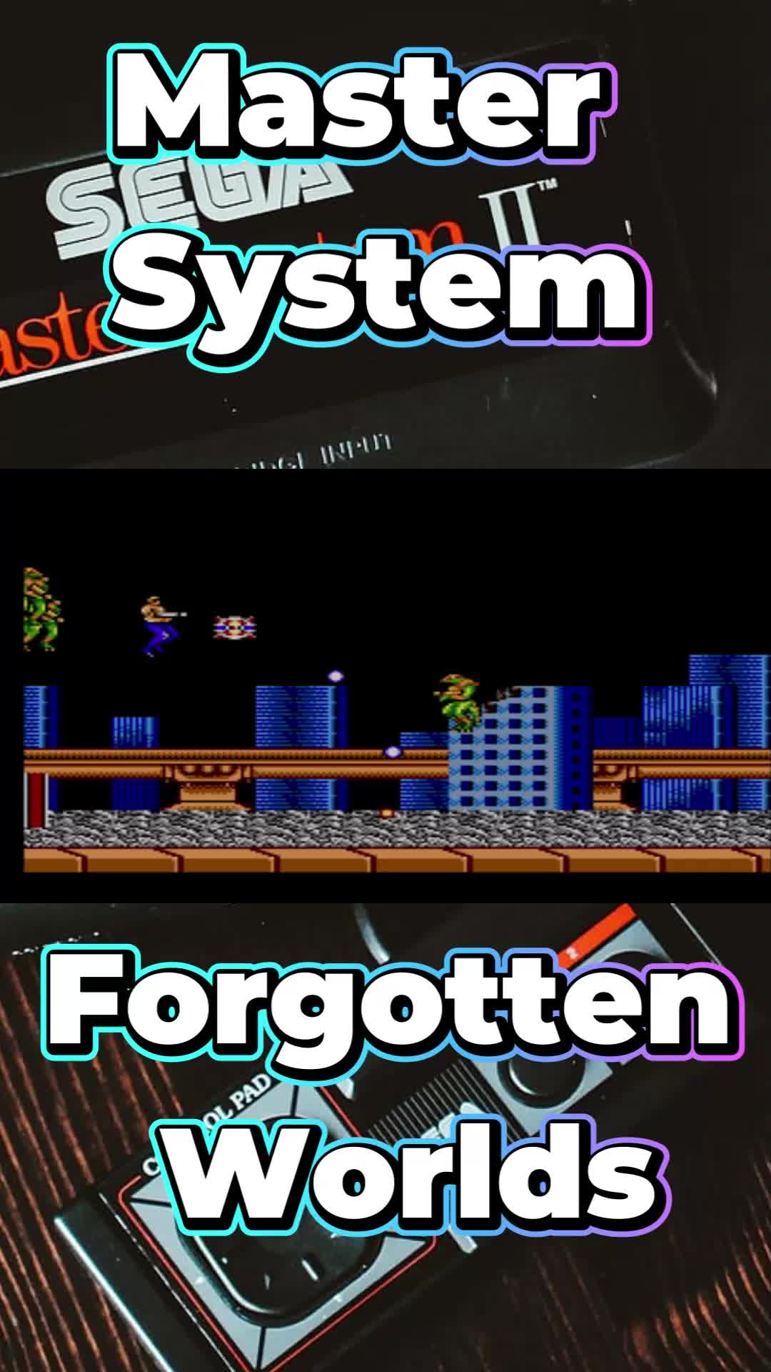 Trans System Sa Forgotten Worlds Master System - COS.TV